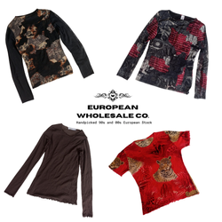 Y2K Mädchen Mesh Tops Mix (EWC441)