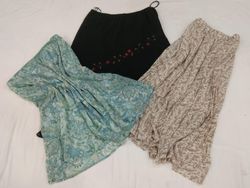 IQ0376 Y2K Italian Style Midi Maxi Skirts