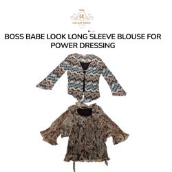 Boss Babe Look Langarmblusen für Power-Dressing