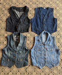 Gilet in denim