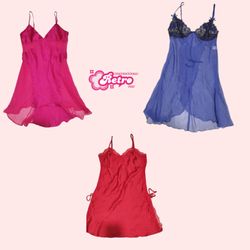 Vestidos Slip Y2K (Julho -64)