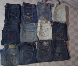 GUESS  AND OTHER MIX BRANDS JEANS (ID 1163)