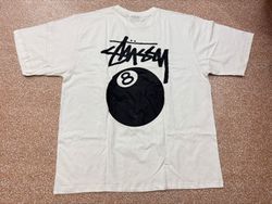 Rework Style Stussy T-shirt White