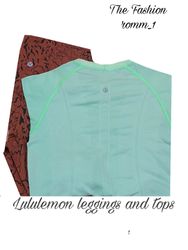 Leggings e tops da Lululemon
