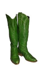 MV305#Botas vintage hasta la rodilla