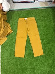 Rework style double knee pants