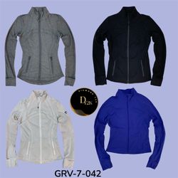 Lululemon Giacca Zip – Stile Minimalista Y2K, Legg..