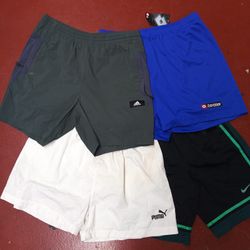Brand Nylon Shorts