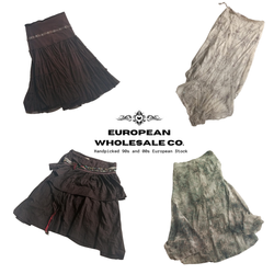 Saia midi Y2K European Mixed Aesthetics mix (EWC45..