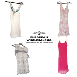 Vestidos Midi de Verão Europeu Y2K (EWC451)