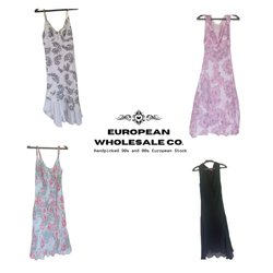 Vestidos Midi de Verão Europeu Y2K (EWC453)