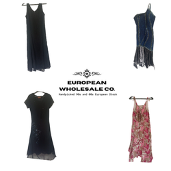 Vestidos Midi de Verão Europeu Y2K (EWC454)