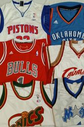 Branded basketball jersey