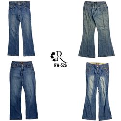 Y2K IT Girl Denim Jeans(RW-526)