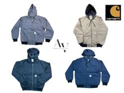 Carhartt Rework-Stil Hoodie-Jacken