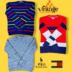 VPX43 Ralph Lauren / Tommy / Lacoste Sweaters