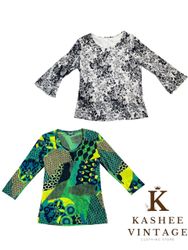 Polyester and mesh long sleeves top