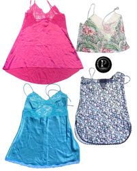 Camisinhas de seda curtas Y2K Pi 182