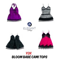 Y2K Bloom Babe Cami Tops - EV0781