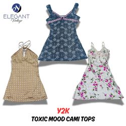 Y2K Toxic Mode Cami Tops - EV0321