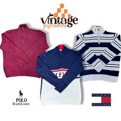 VPX44 Ralph Lauren & Tommy Hilfiger Quarter Zip