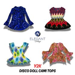 Camisetas Cami Y2K Disco Doll - EV0370