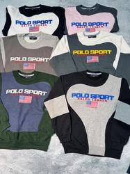 Polo Sport Rework Style Sweatshirt