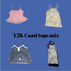 Y2K Italian Summer Cute Cami Tops Mix (14
