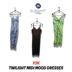 Vestidos Midi de Humor Crepúsculo Y2K - EV0784