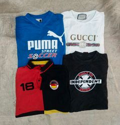 Prada, Gucci y camisetas de mezcla vintage