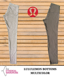 Lululemon Leggings/Tights Multicolore Pantaloni Bu..