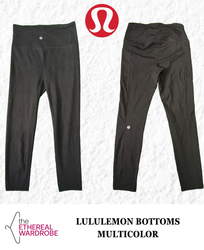 Lululemon Leggings/Tights Solo Pantaloni Neri Bund..