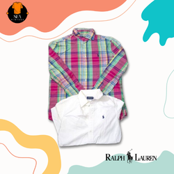 Camisas de Algodão Ralph Lauren