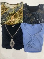 Y2k vecchio stile Top Blouse Bundle sv 25