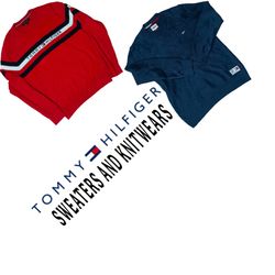 TOMMY HELFIGER SWEATERS AND KNITWEARS