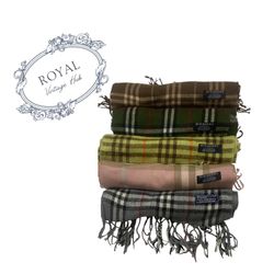 Foulard Burberry 100% cashmere