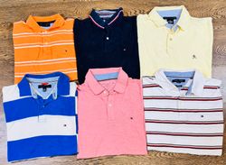 Tommy collar T-shirts