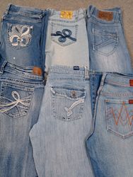 Jean évasé pour dames HD1057 Old Era Y2K