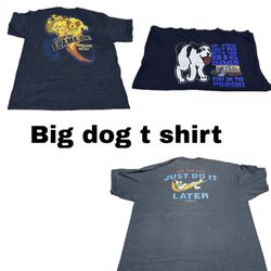 Big dog t shirts