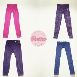 Leggings Y2K Gymshark na paleta de algodão doce.