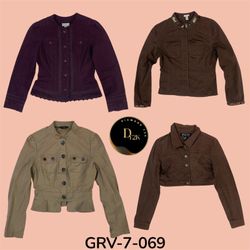 Y2K Vintage Cotton Jacket for Women – Classic 2000..