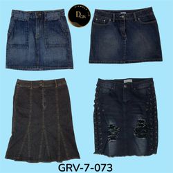 Saia Midi de Jeans Y2K para Mulheres – Estilo Vint..