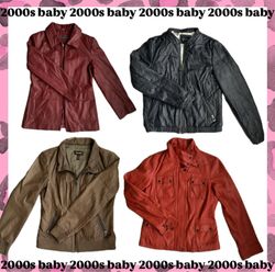 Y2k biker babes: coloured leather haul-047