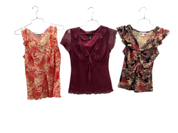 Blouses/tops sans manches romantiques -22p -19/7/2..