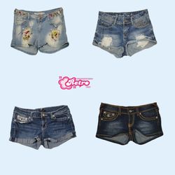 Y2K Denim Hot Shorts (July -68)