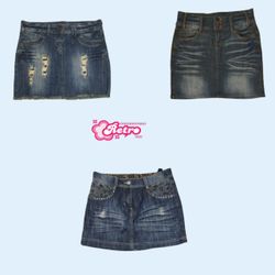 Y2k Bestseller Denim Mini Skirts (July -69)