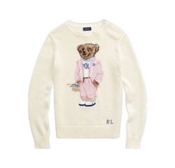 Maglioni con bandiera e orso di Ralph Lauren