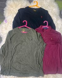 RALPH LAUREN L/S T- SHIRTS