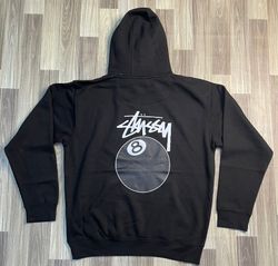 Stussy rielaborazione stile 8ball felpe con cappuc..