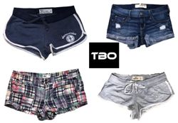A E , Holister, Aeropostale,A&F Sexy Shorts 🩳